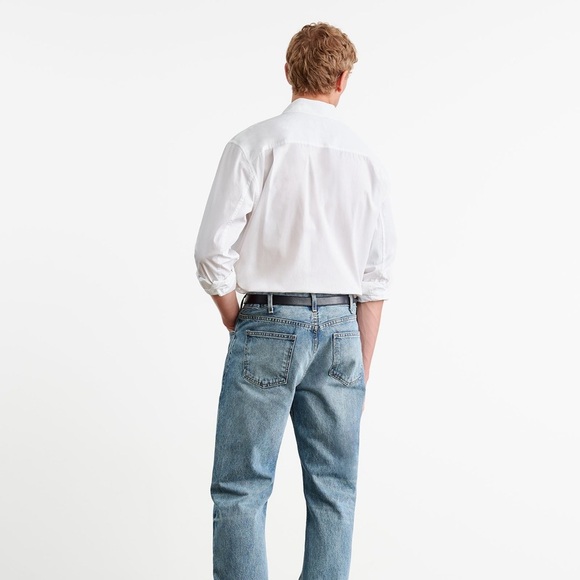 NILI LOTAN Cristobal Men White Button Down Shirt - Picture 4 of 11